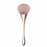 Large Rose Gold Powder Blush Brush Professional Cosmetic Brushes Set Face Contour Brush Eye Shadow Lip Brush Beauty Makeup Tool