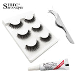 Eyelashes 3d mink lashes natural long make up false eyelashes