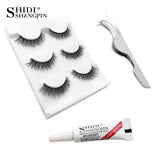 Eyelashes 3d mink lashes natural long make up false eyelashes