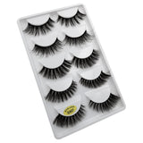 5 Pairs Multipack 3D Mink Lashes False Eyelashes Handmade