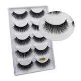 5 Pairs Multipack 3D Mink Lashes False Eyelashes Handmade