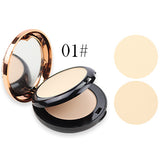 Beauty Glazed Professional Full Coverage Long Lasting Makeup Face Powder Foundation Compact Powder Pressed Powder